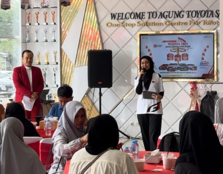Agung Toyota Dekatkan Pelanggan Lewat Event Merdeka Sales dan Pengenalan TCO
